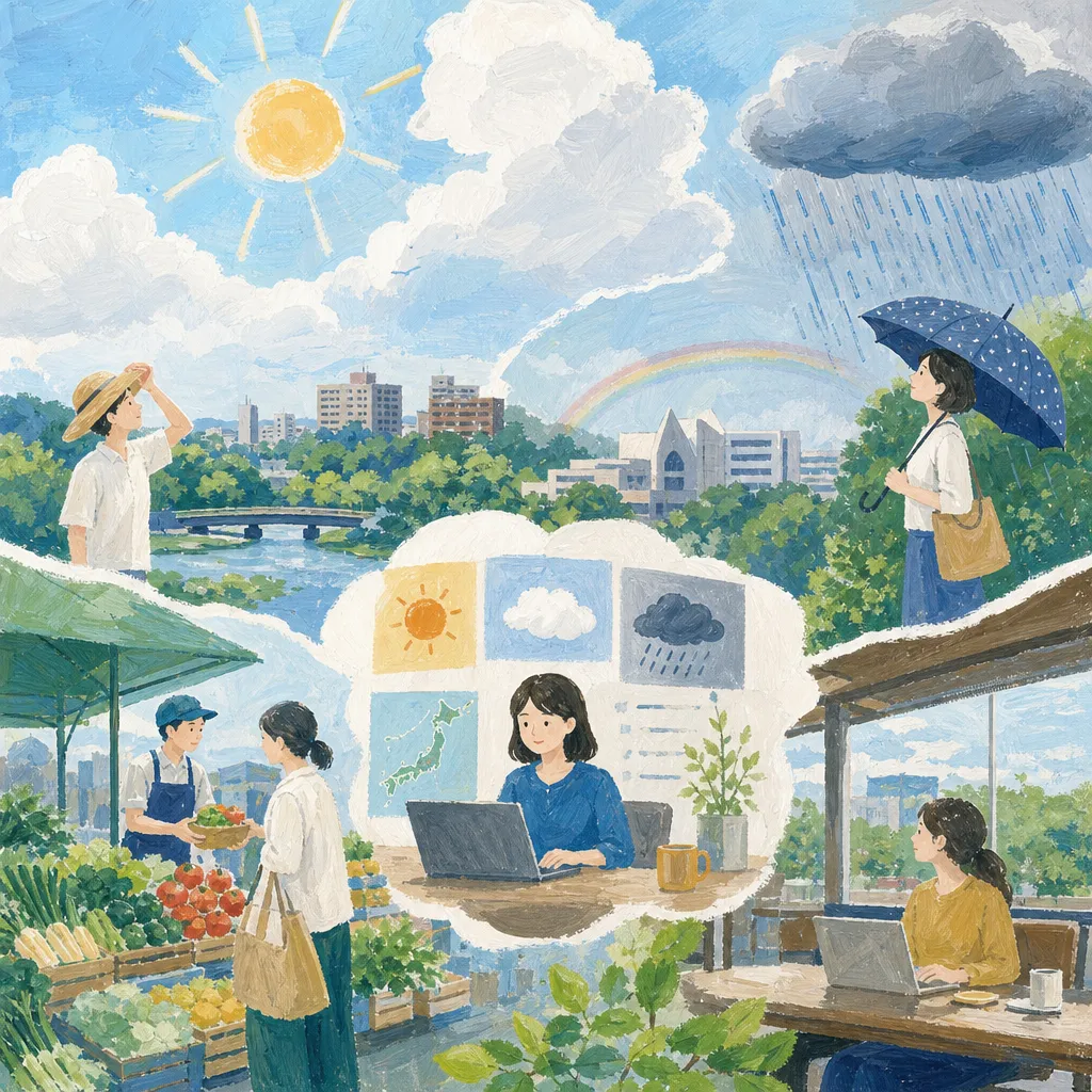 柏の天気を暮らしと仕事に生かす情報整理
