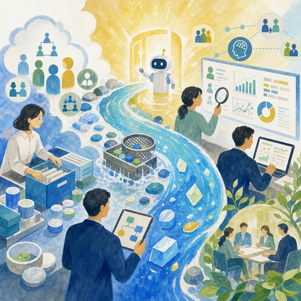 Salesforce人事BIはAI前のデータ整備から